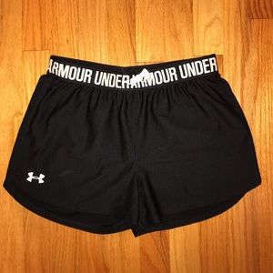 Under Armour Black Athletic Shorts